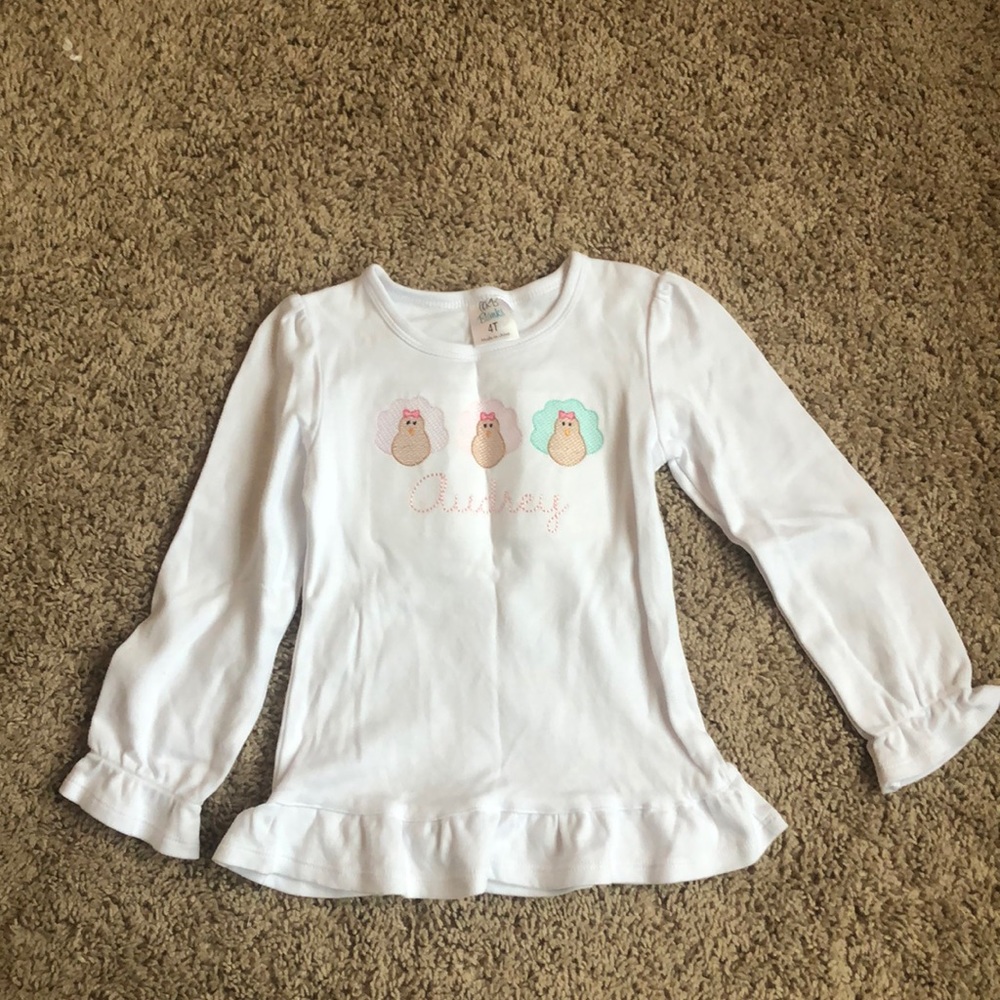 Thanksgiving turkey “Audrey” shirt